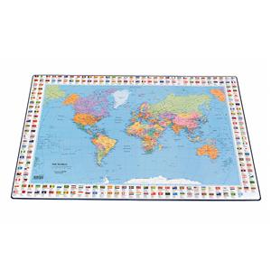 Officeday Bantex Desk Pad With World Map