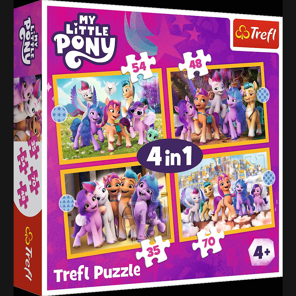 Officeday | MY LITTLE PONY TREFL MY LITTLE PONY Puslede komplekt 4 tk ...