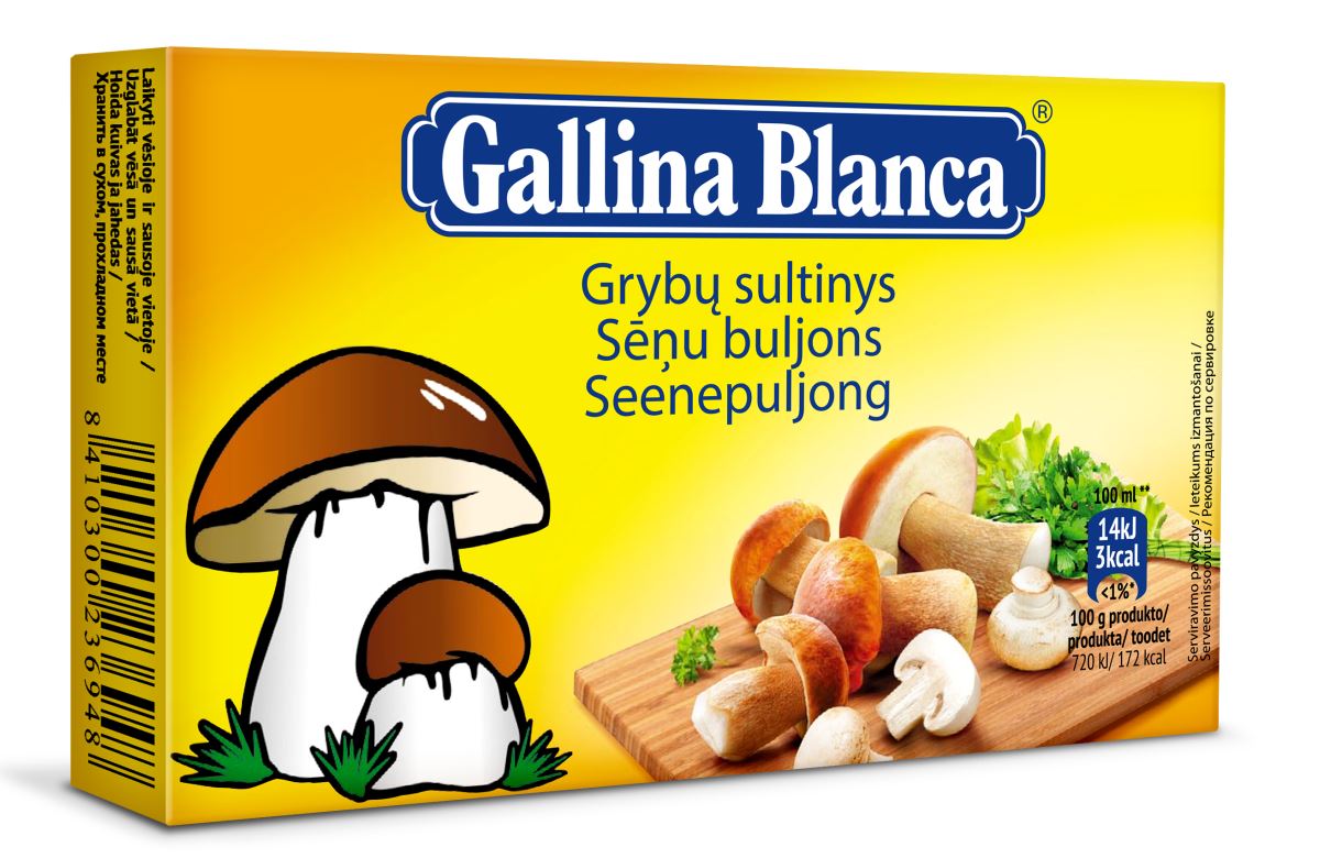 Gallina blanca грибной бульон